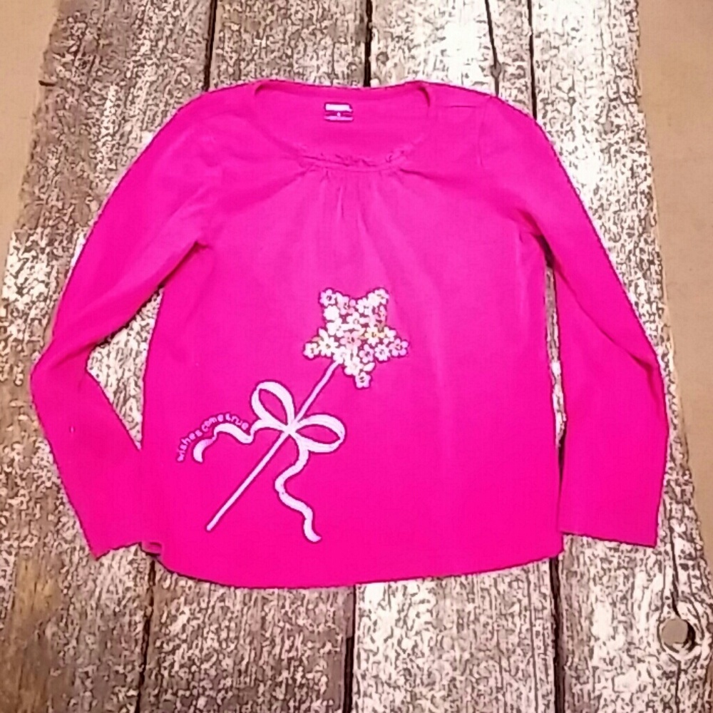 Pink Gymboree long sleeve tee